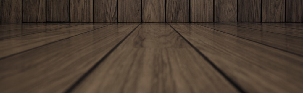 dark hardwood floor and wall